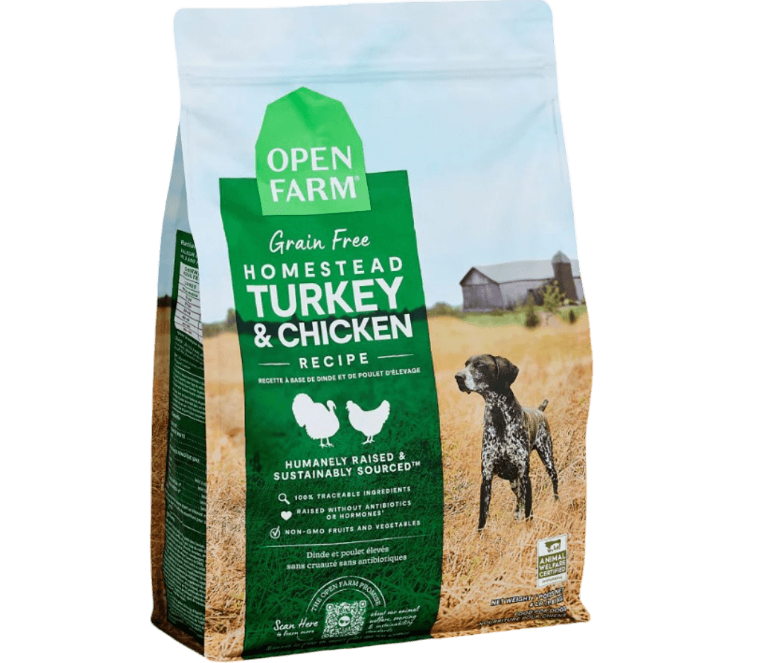 Homestead Turkey & Chicken Grain Free All Lifestages Dry Dog Food