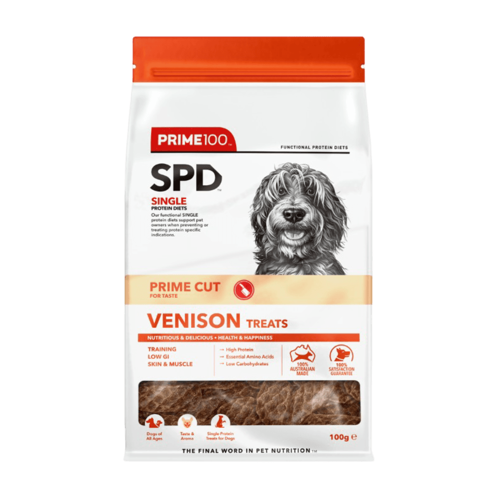 Prime100 SPD Venison Prime Cut Dog Treats