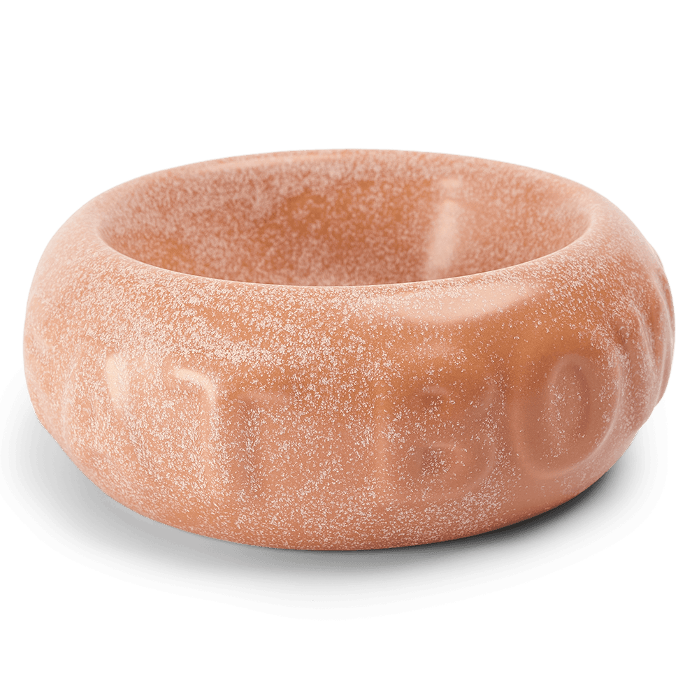 Bubble Ceramic Pet Bowl in Pink