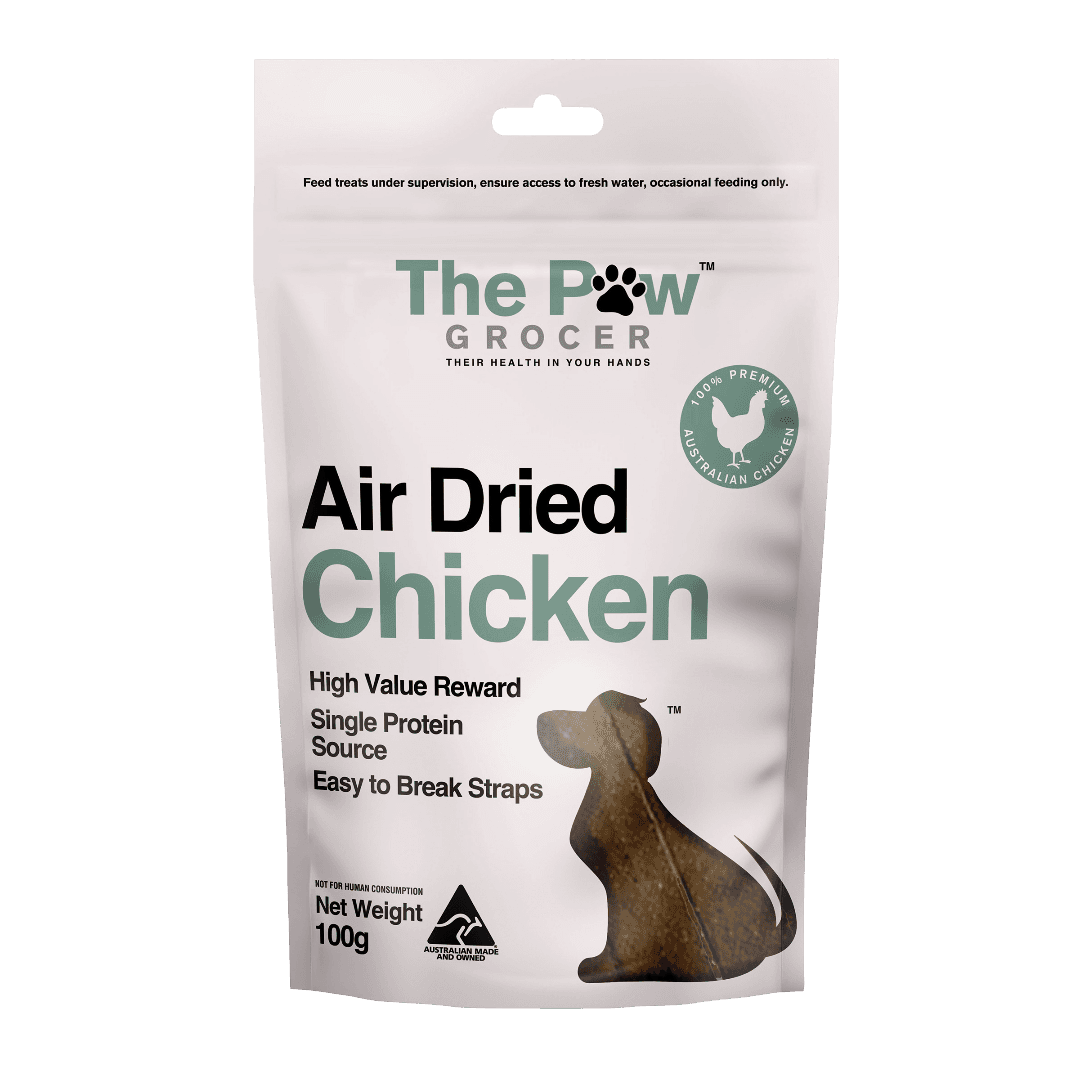 Air Dried Chicken Straps Dog Treats