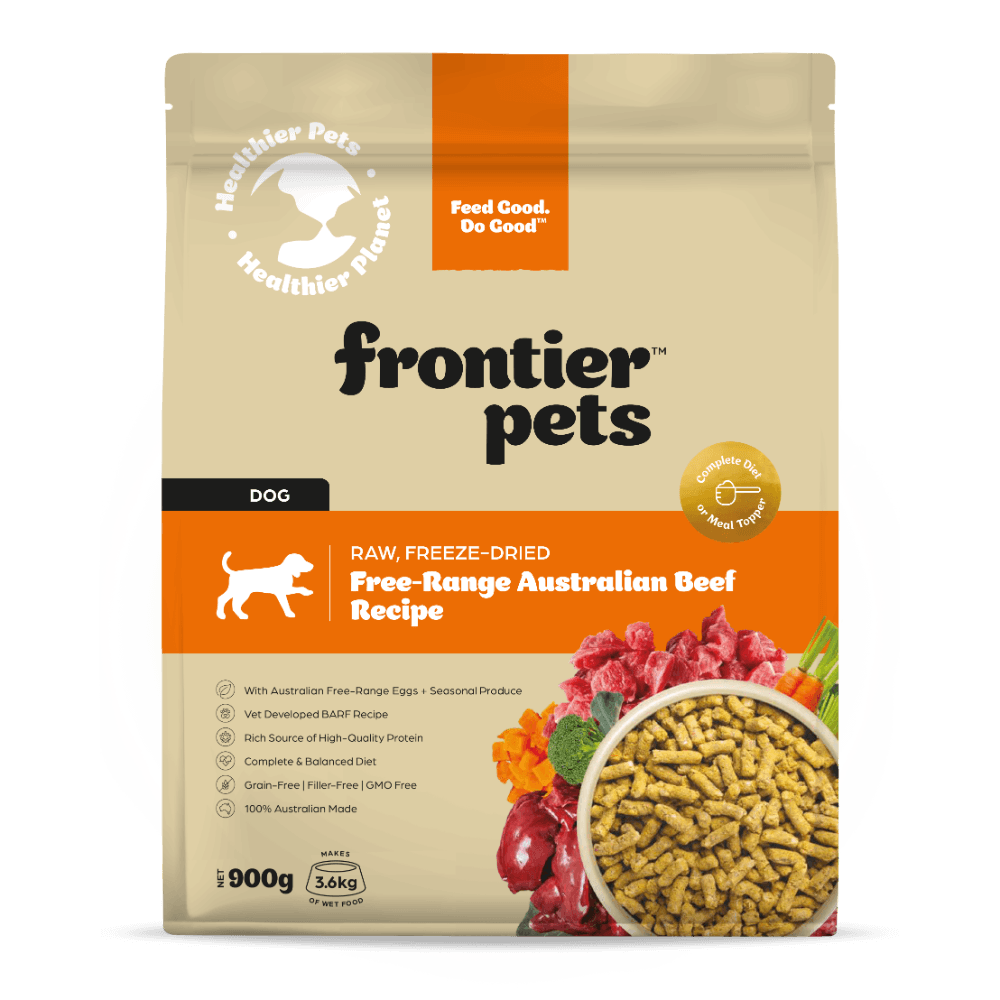 Frontier Pets Freeze Dried Beef Adult Dry Dog Food
