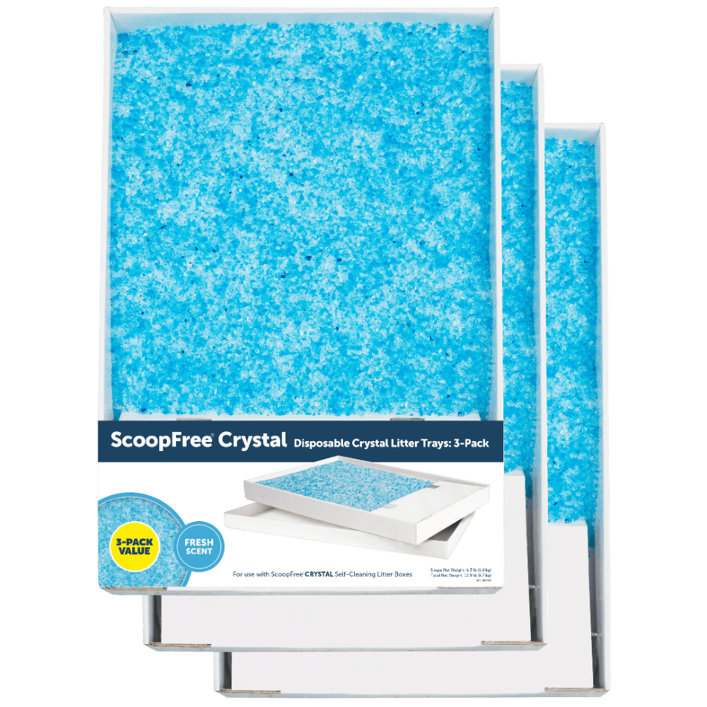 ScoopFree Replacement Blue Crystal Cat Litter Tray