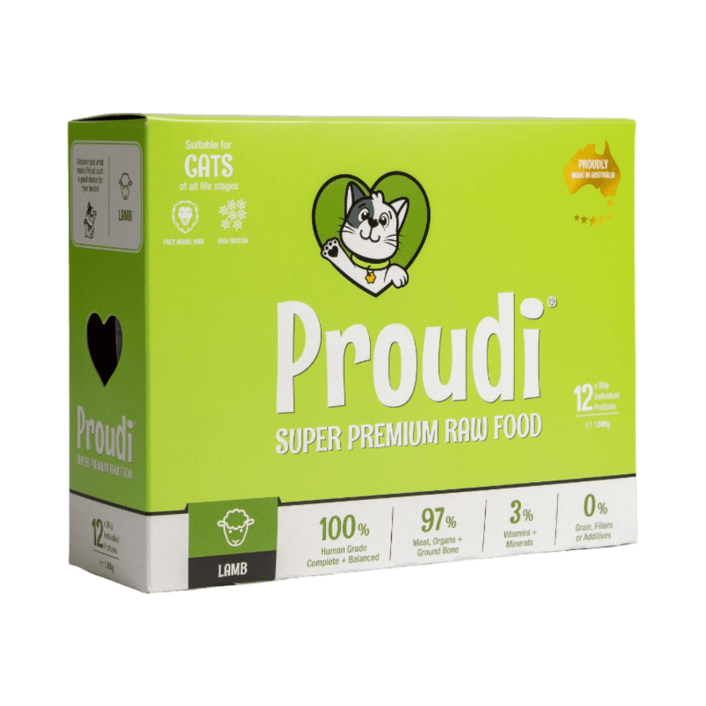 Premium Raw Lamb Frozen All Lifestages Cat Food