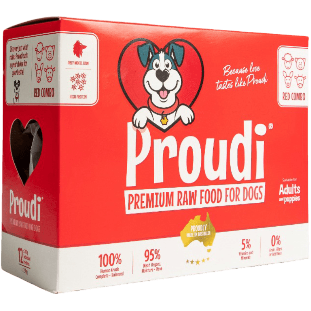 Premium Raw Red Combo Frozen All Lifestages Dog Food