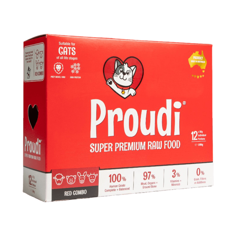 Premium Raw Red Combo Frozen Cat Food