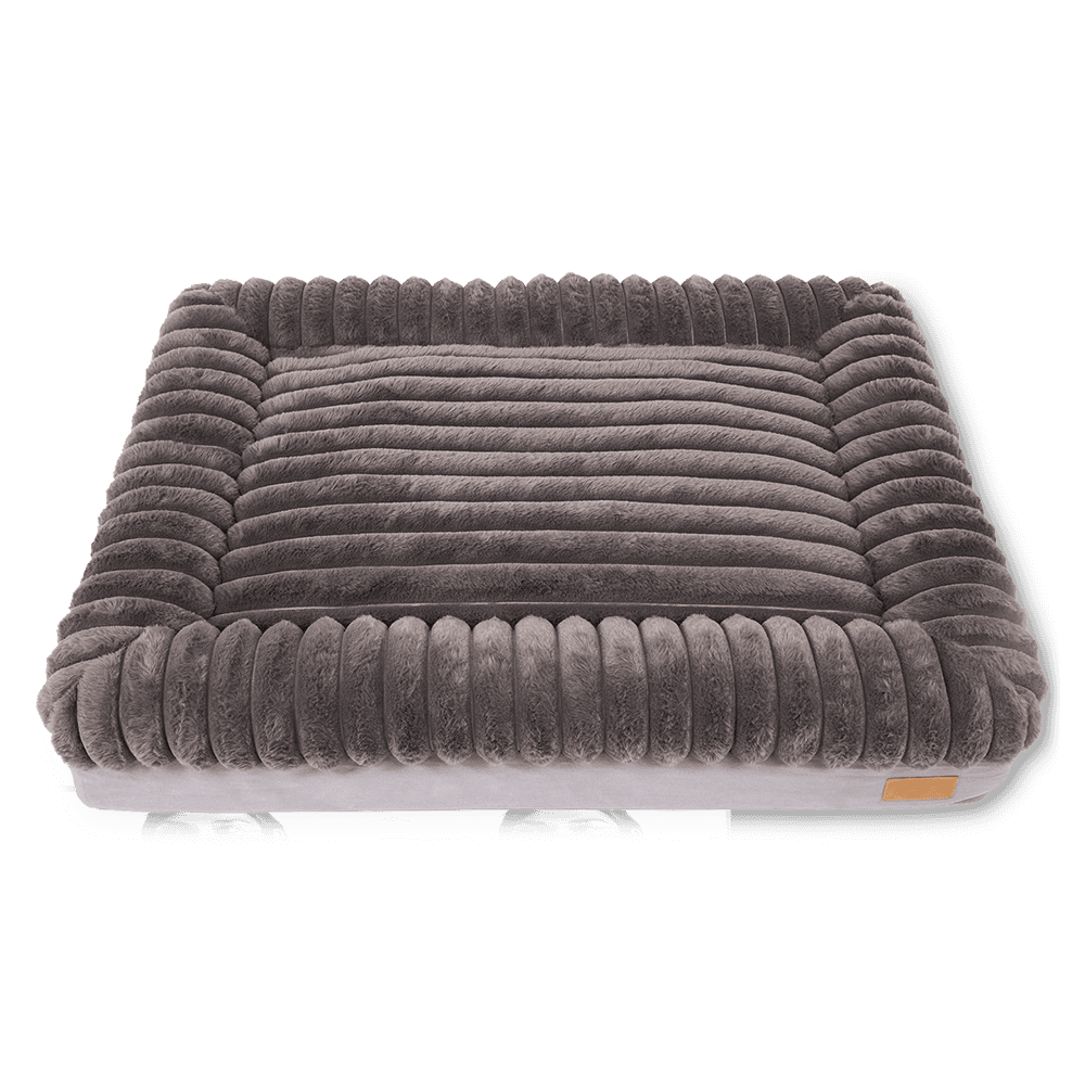 Paws For Life Plush Memory Foam Rectangle Orthopedic Bed