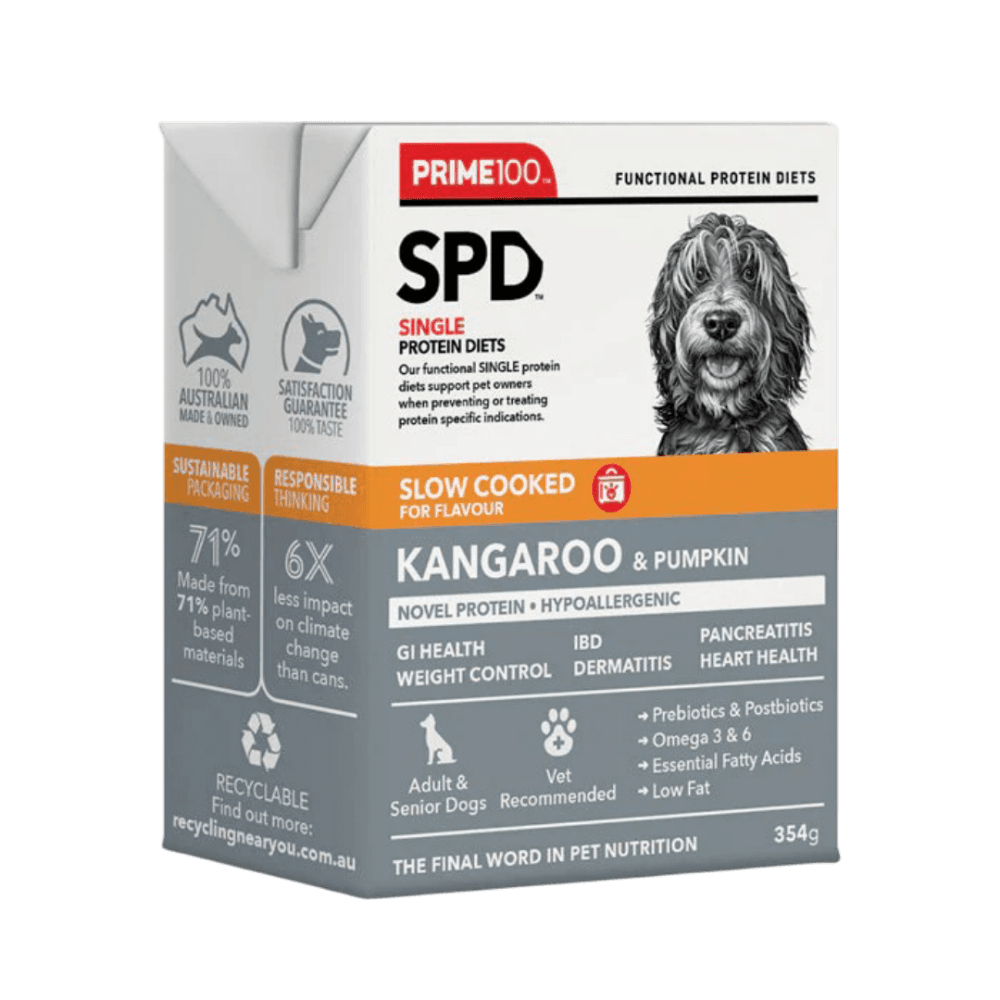 SPD Slow Cooked Kangaroo & Pumpkin Adult & Senior Wet Dog Food