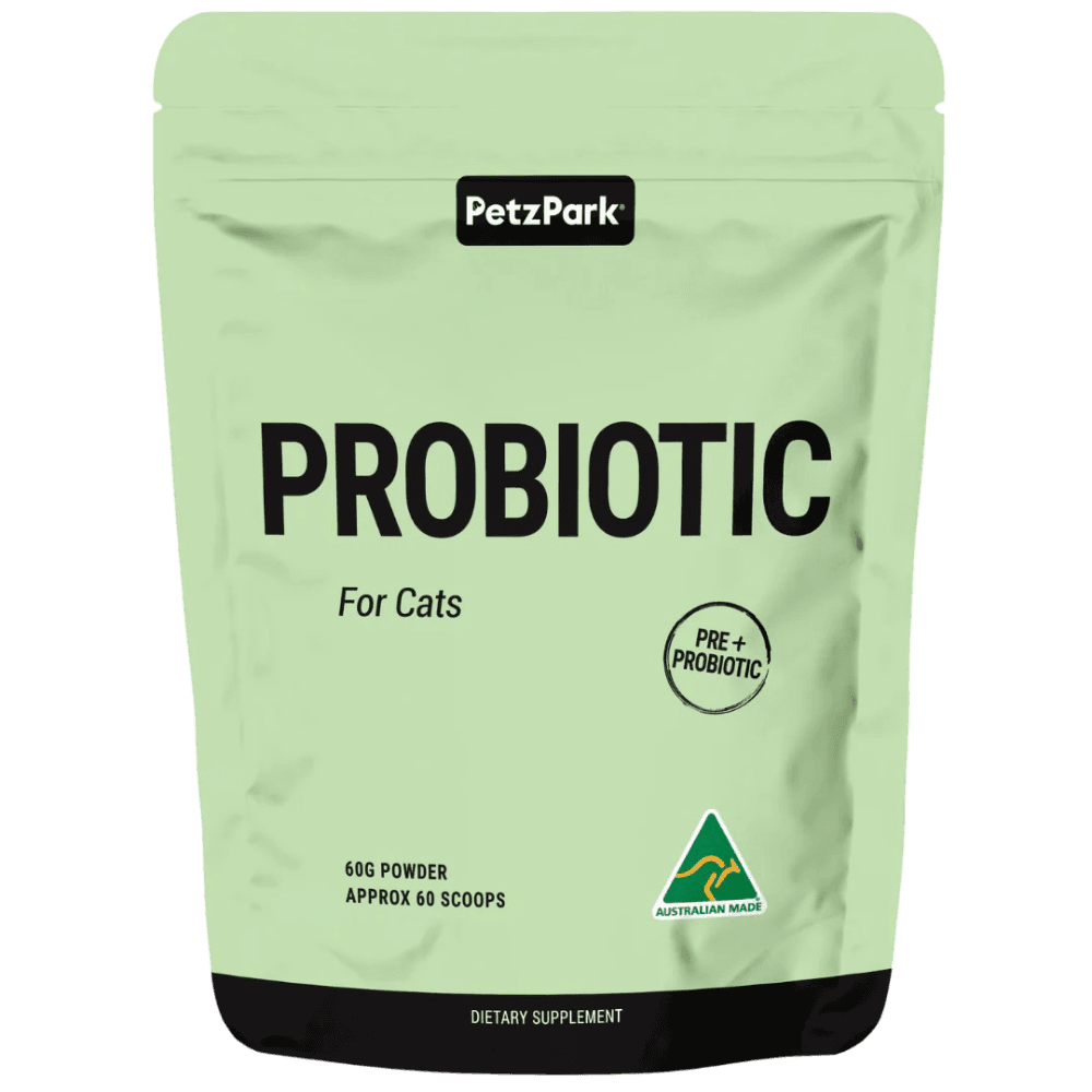 Probiotic Support Powder for Cats with Green Banana