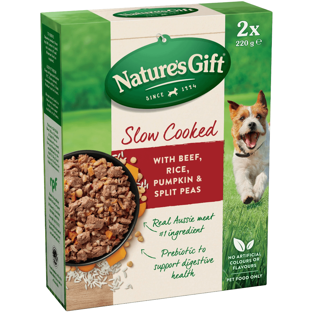 Slow Cooked Beef Rice Pumpkin Split Peas Chilled Adult Dog Food