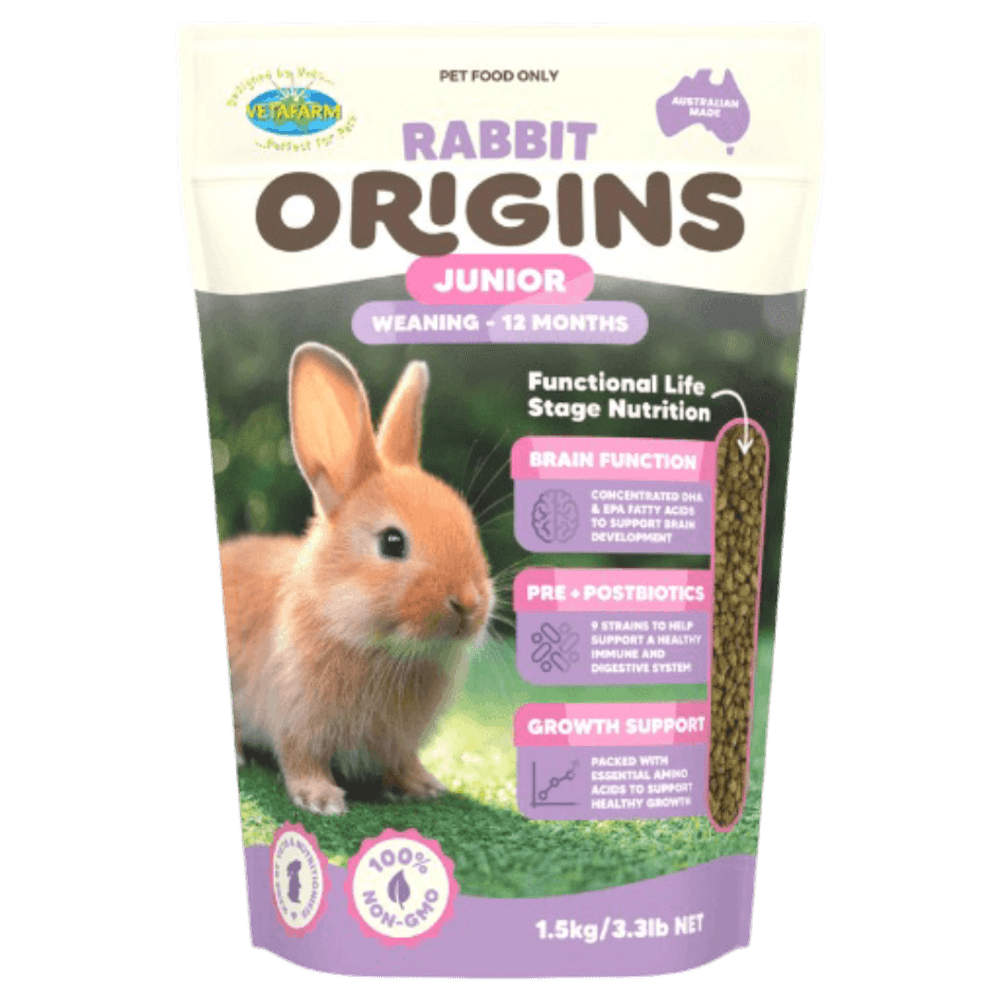 Vetafarm Origins Junior Rabbit Pellet Food