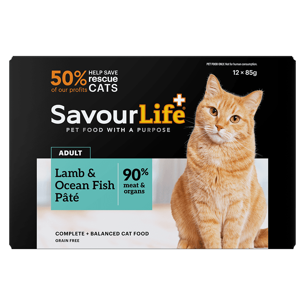 Savourlife Lamb And Ocean Fish Adult Wet Cat Food Cans