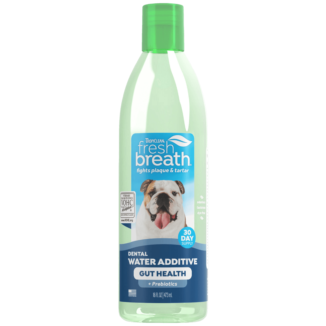 Fresh Breath Dental Water Additive + Digestive Support for Dogs