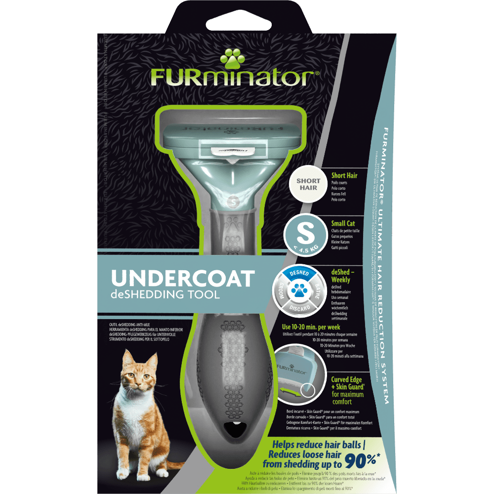 Deshedding Tool Short Hair Small Cat
