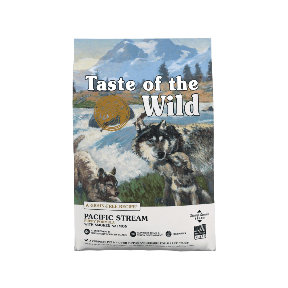 Taste Of The Wild Pacific Stream Smoked Salmon Puppy Dry Dog Food