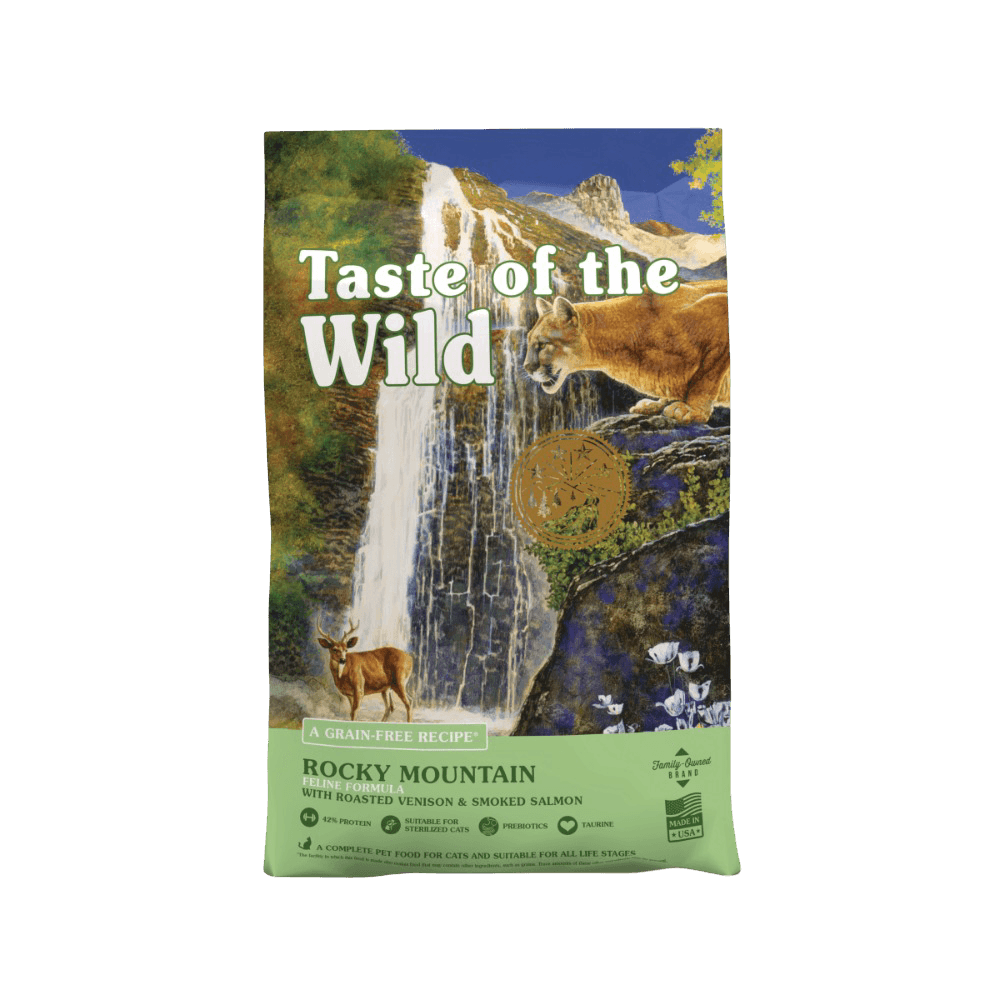 Taste Of The Wild Rocky Mountain Venison and Salmon All Lifestages Dry Cat Food