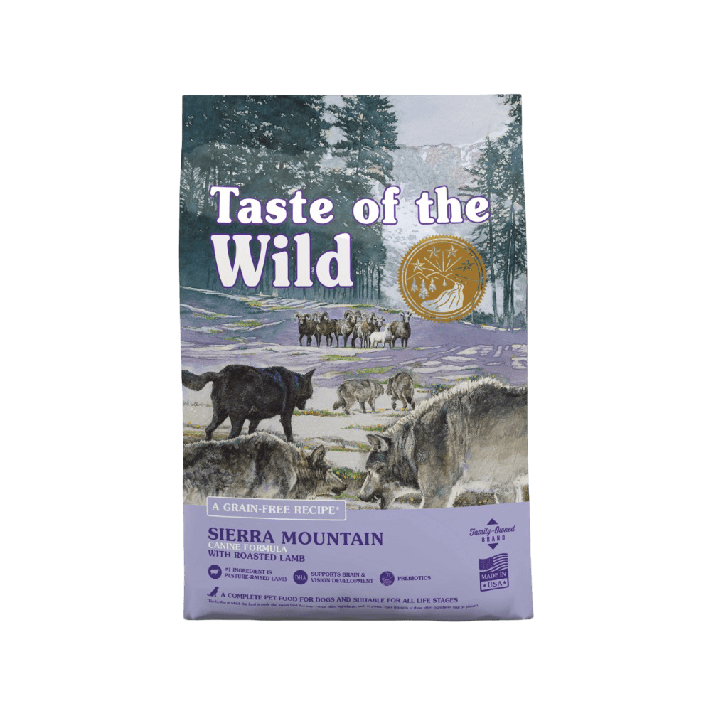 Taste Of The Wild Sierra Mountain Lamb All Lifestage Dry Dog Food