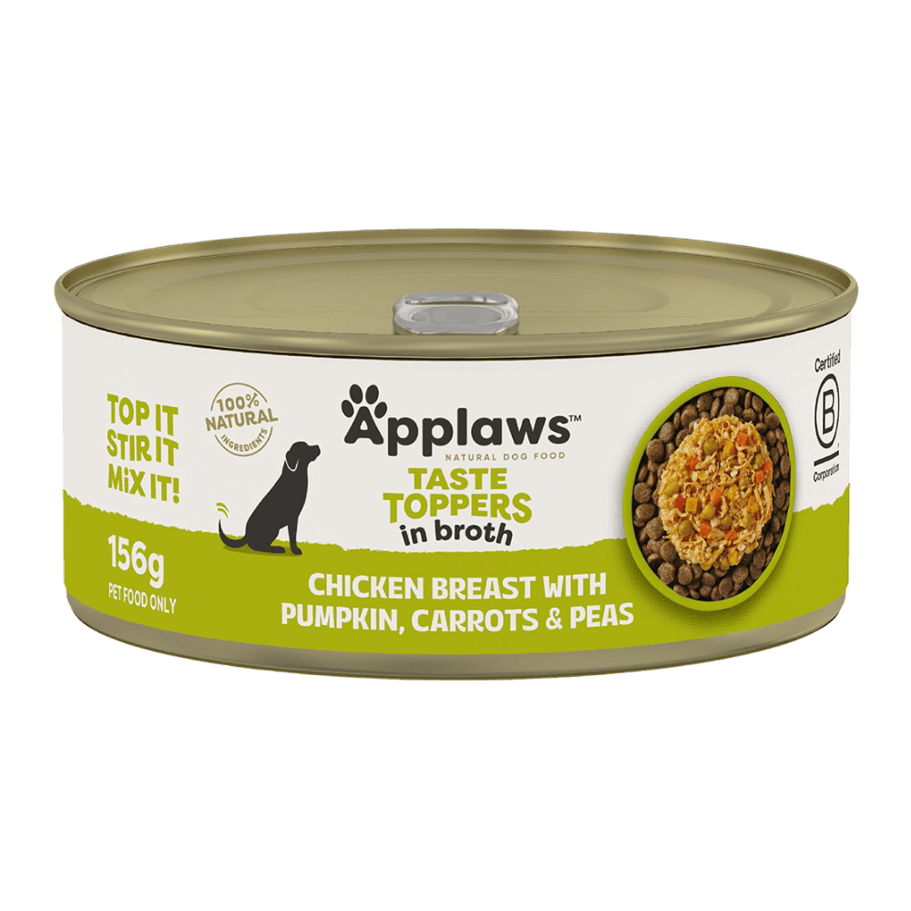 Taste Toppers Chicken Breast & Vegetables In Broth Adult Wet Dog Food Cans