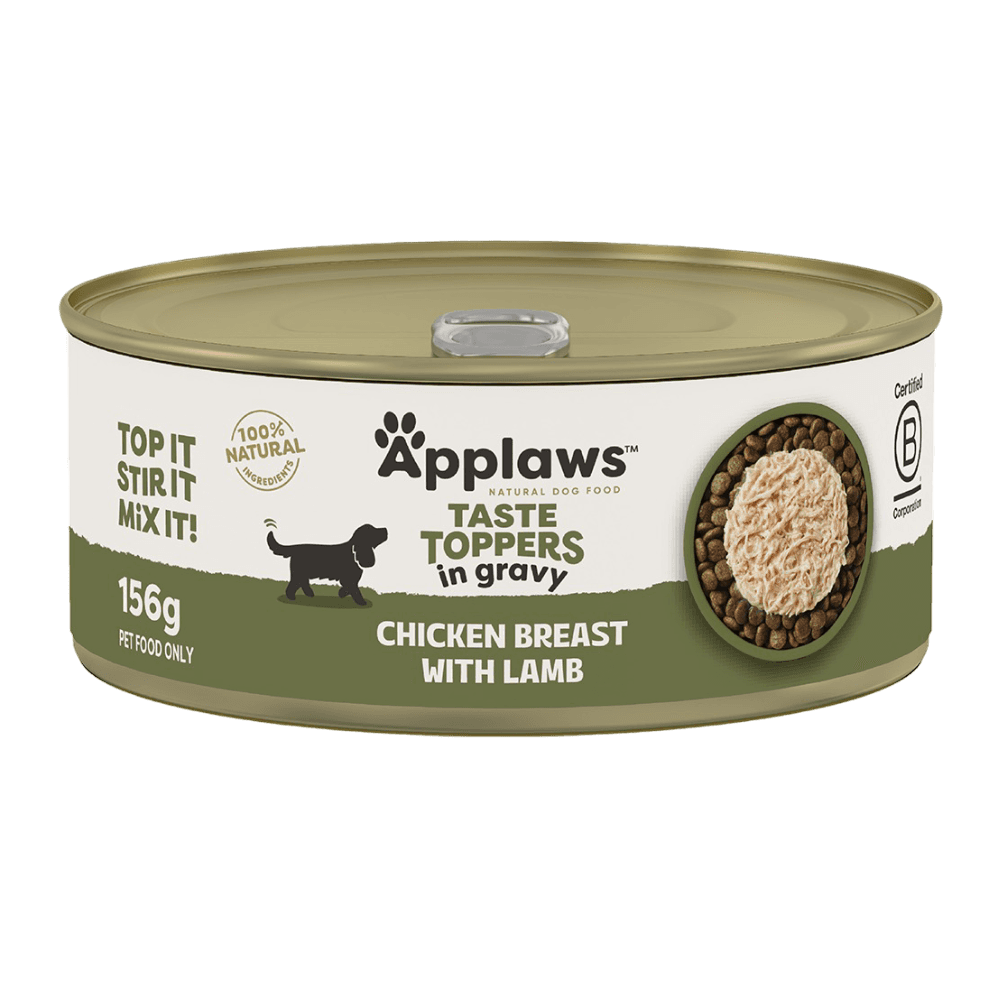 Taste Toppers Chicken Breast & Lamb in Gravy Adult Wet Dog Food Cans
