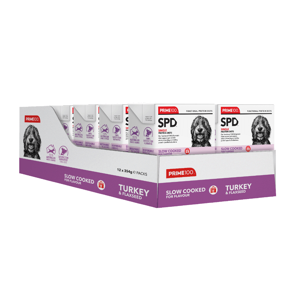 Prime100 SPD Slow Cooked Turkey & Flaxseed All Lifestages Wet Dog Food