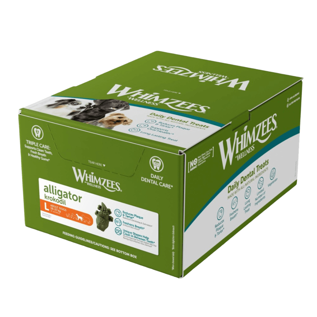 Alligator Large Dental Dog Treats