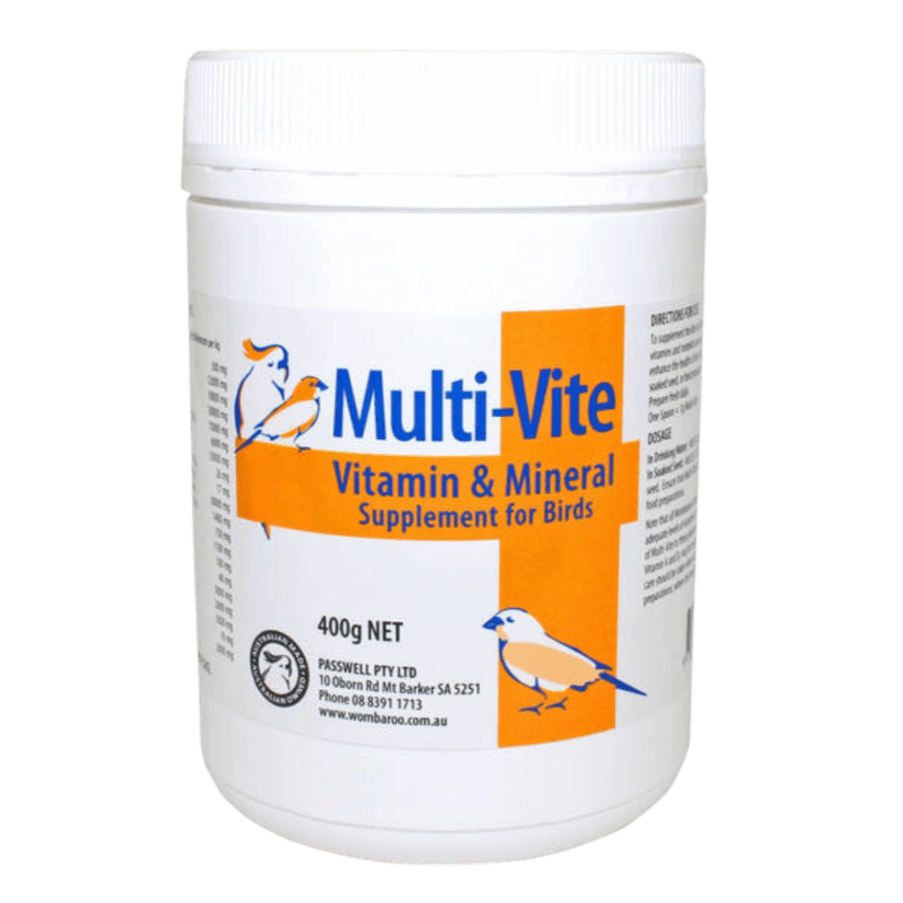 Multi-Vite Vitamin & Mineral Powder for Birds