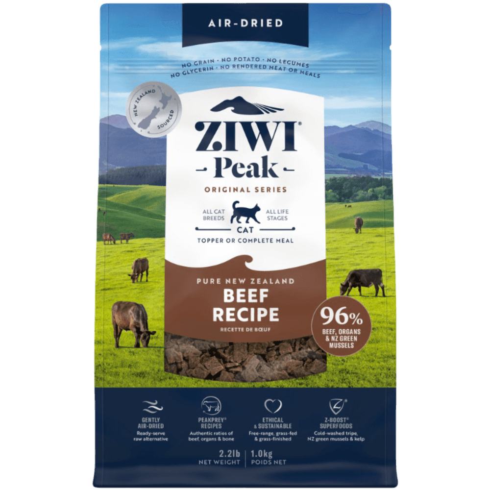 Beef Recipe Air Dried All Lifestages Dry Cat Food