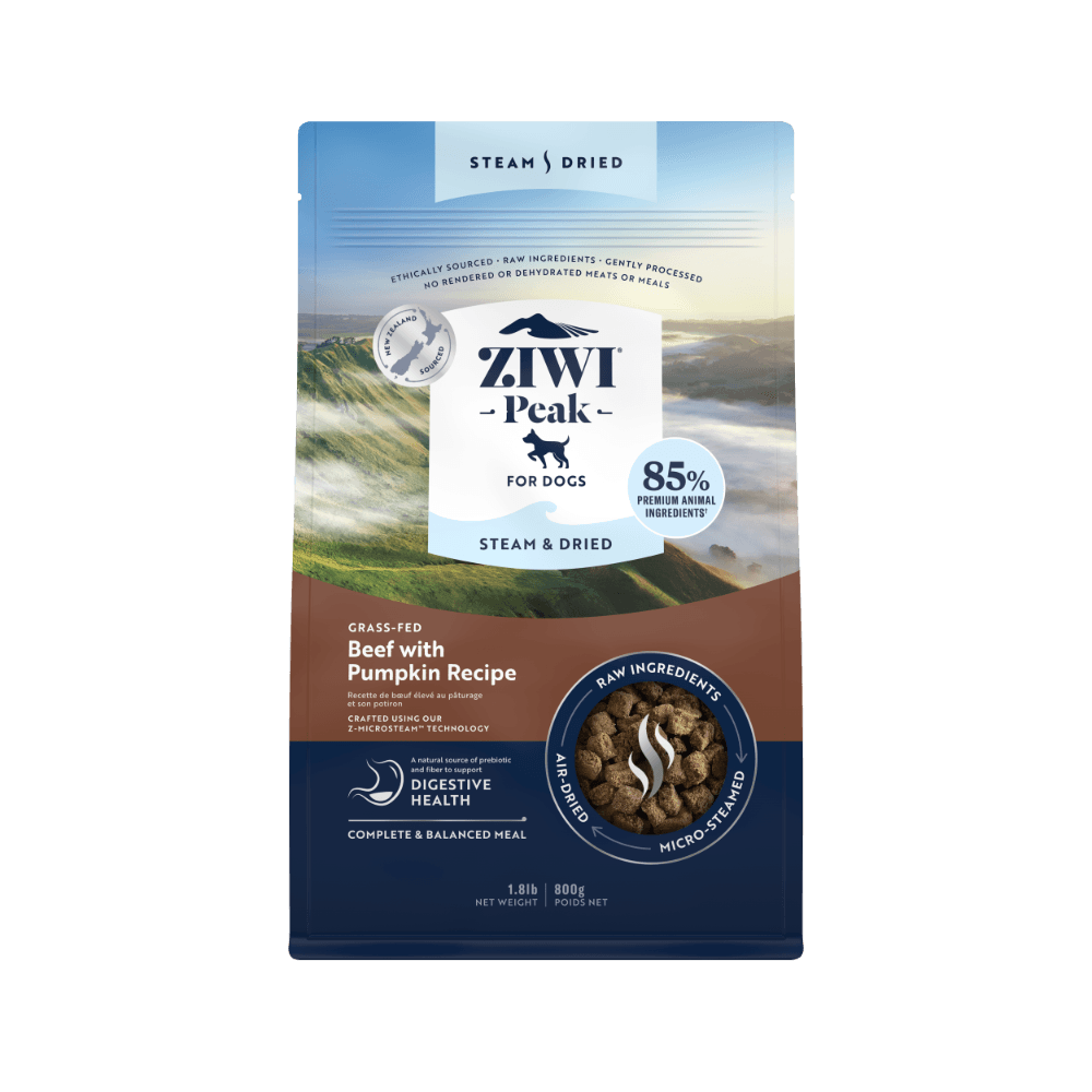 Steam & Dried Beef with Pumpkin All Lifestages Dry Dog Food