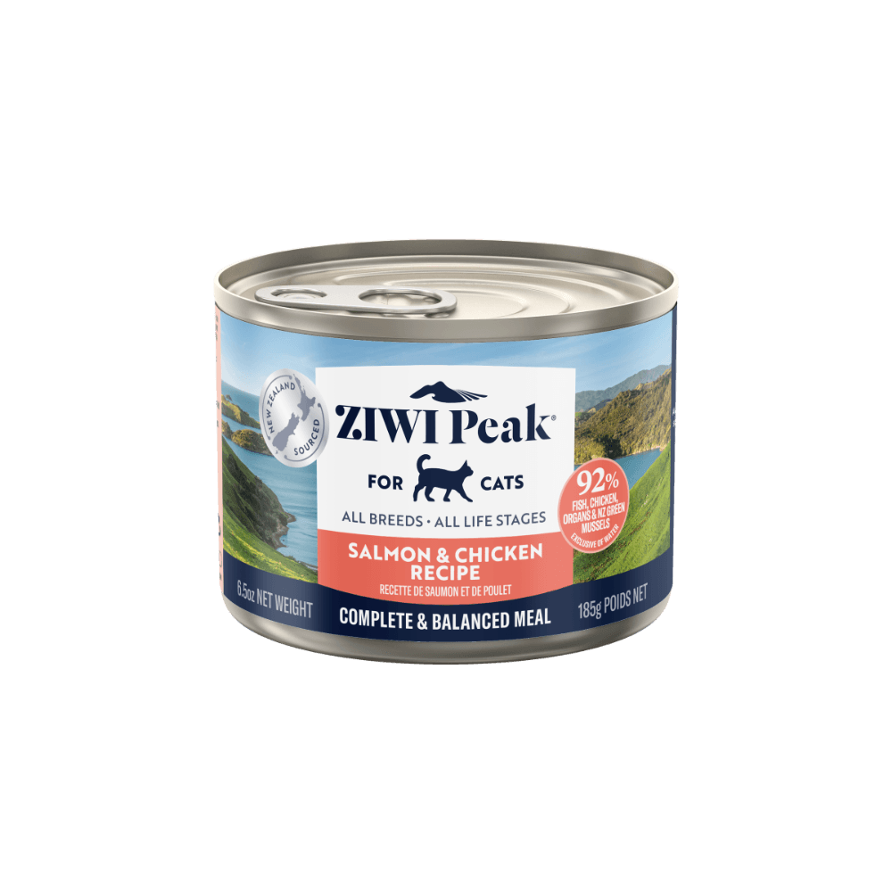 Ziwi Salmon & Chicken Wet Cat Food Cans