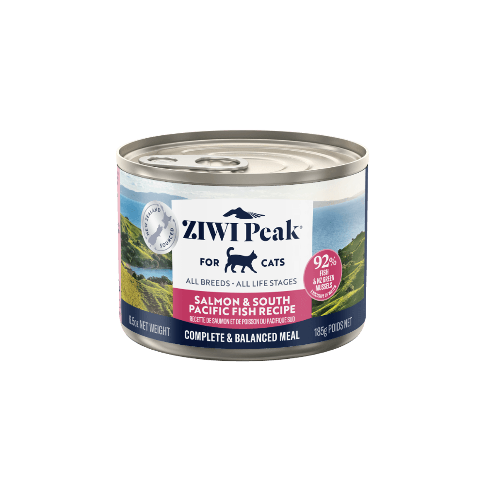 Ziwi Salmon & South Pacific Fish Wet Cat Food Cans