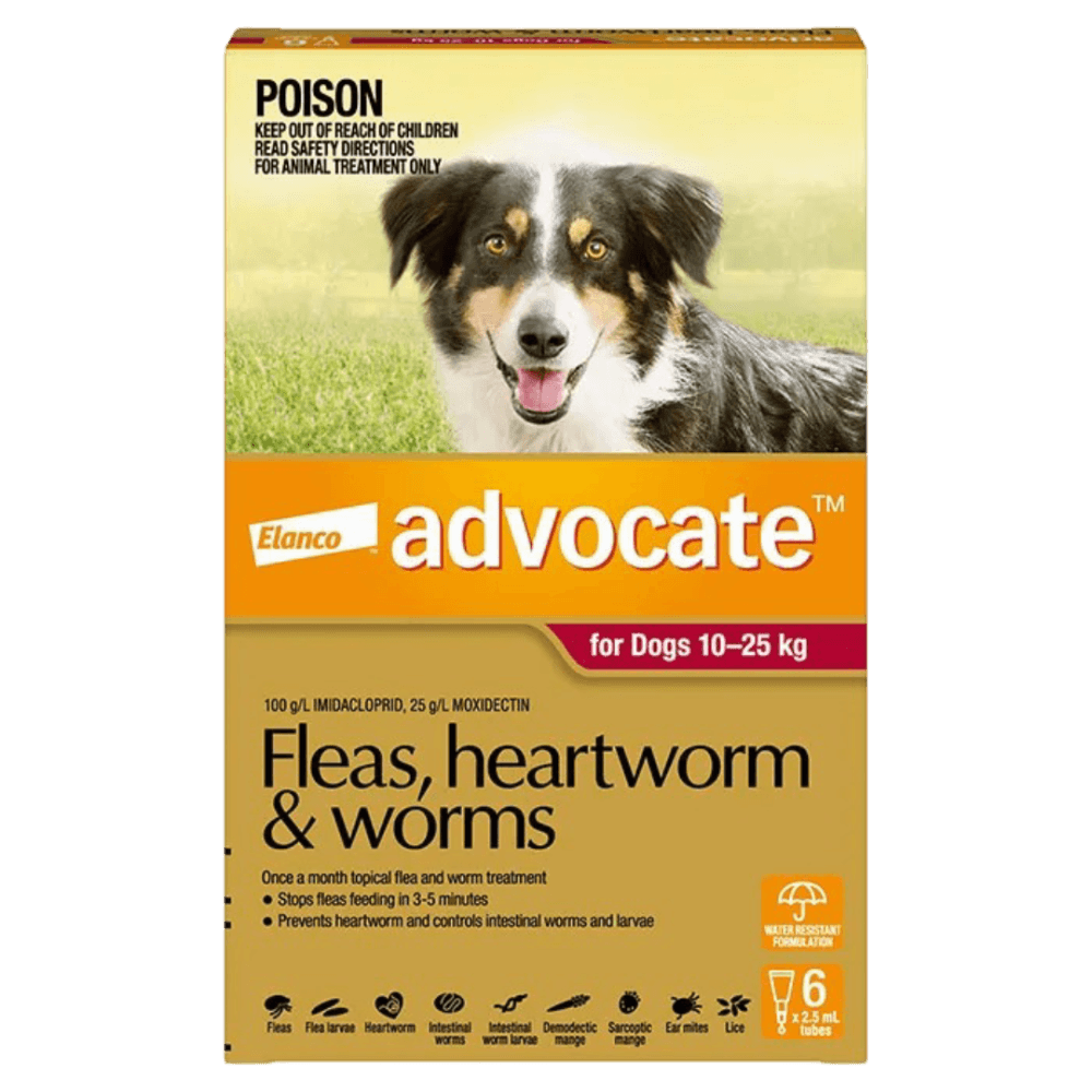 Red Flea & Worm Spot-On for Large Dogs