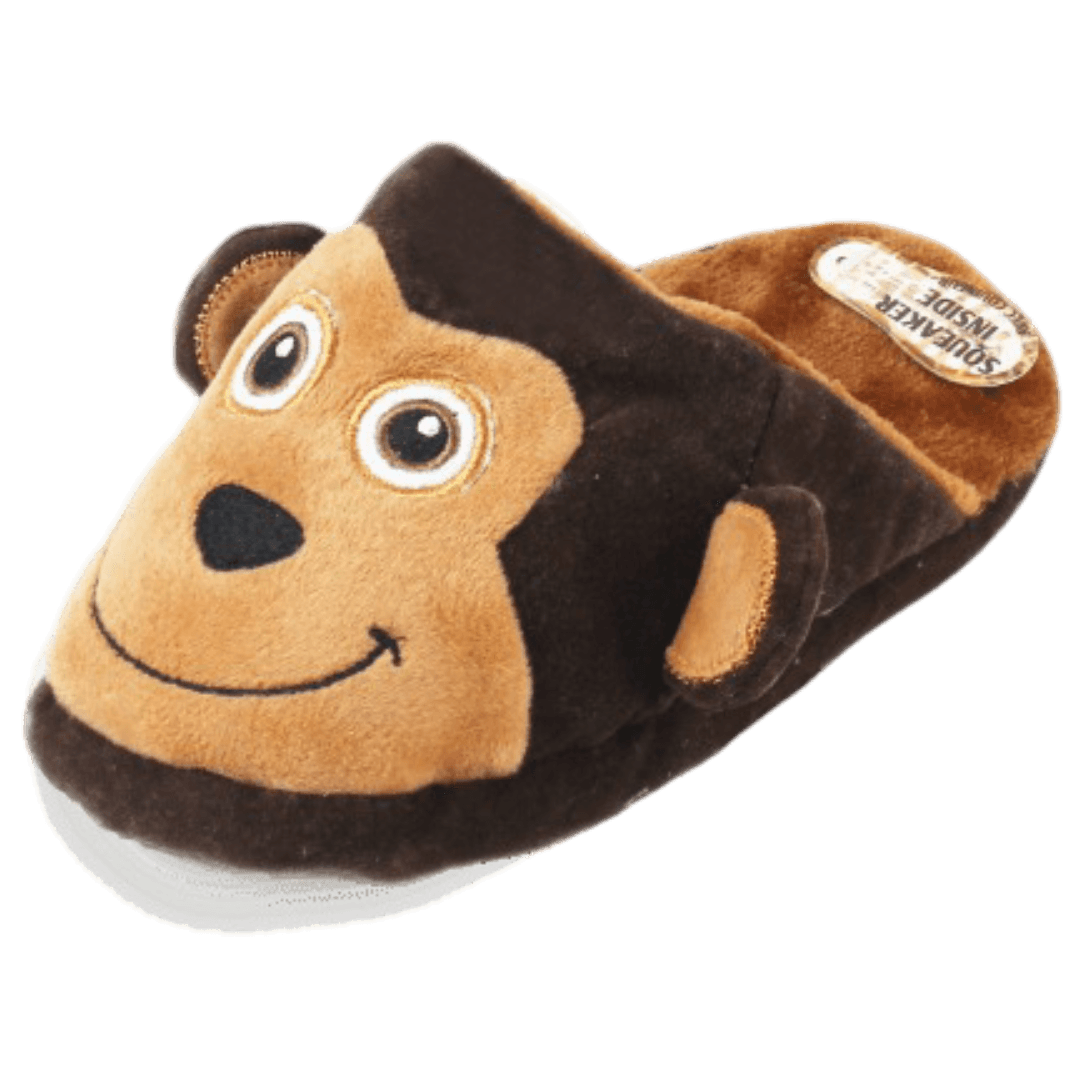 Doggies Slipper Monkey Plush Dog Toy