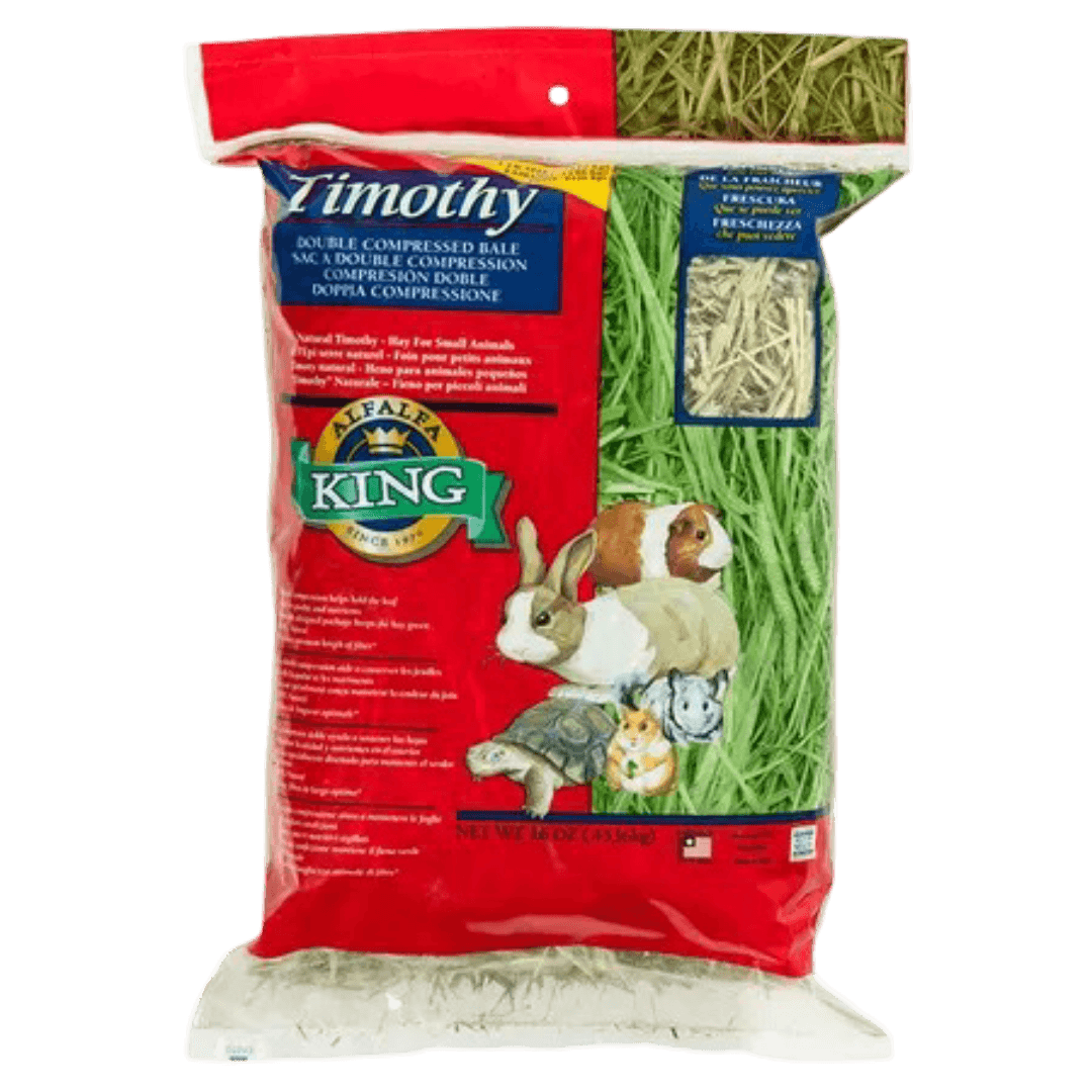 Alfalfa King Timothy Grass Hay Double Compressed For Small Animals