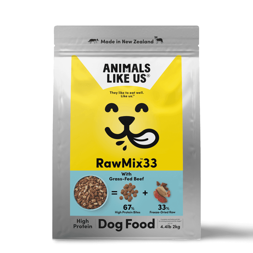 Raw Mix 33 Freeze Dried Grass Fed Beef Adult Dry Dog Food