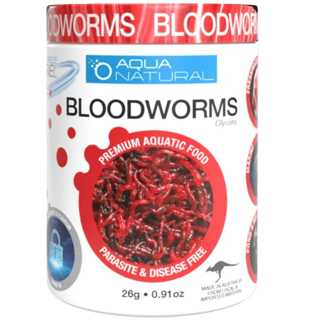 Freeze Dried Bloodworms Fish Food