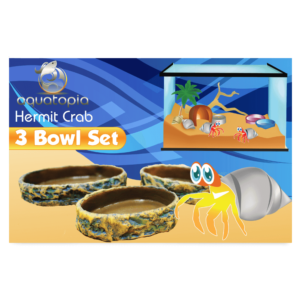 Hermit Crab Three Bowl Set