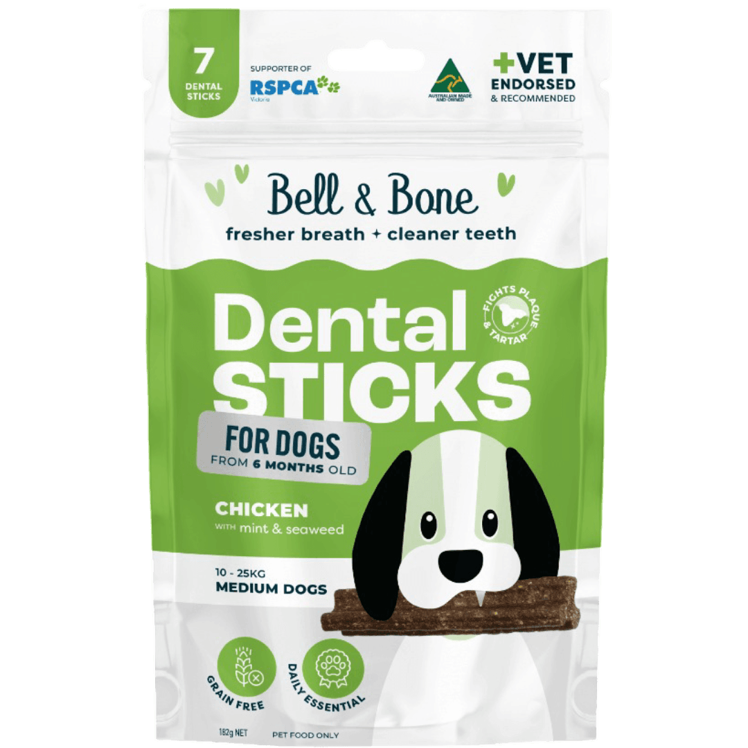 Chicken Mint And Seaweed Dental Dog Treats Medium