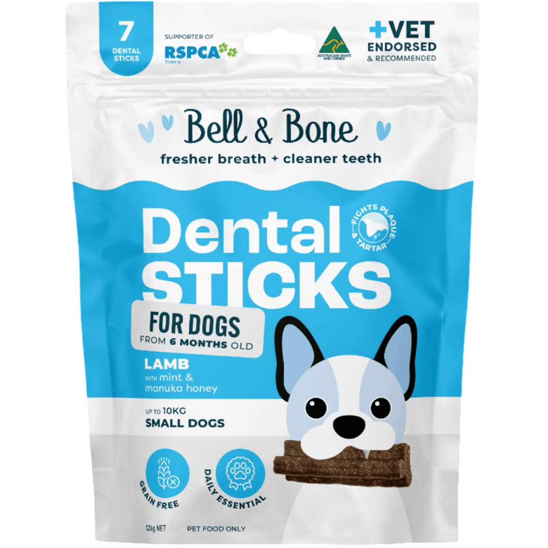 Lamb Mint Manuka Honey Dental Dog Treats Small