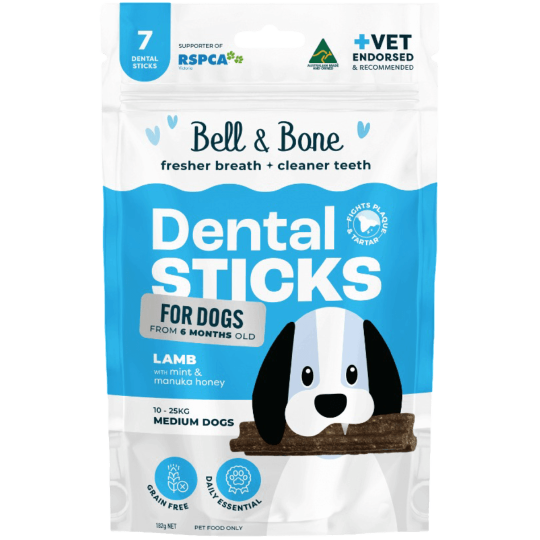 Lamb Mint Manuka Honey Dental Dog Treats Medium