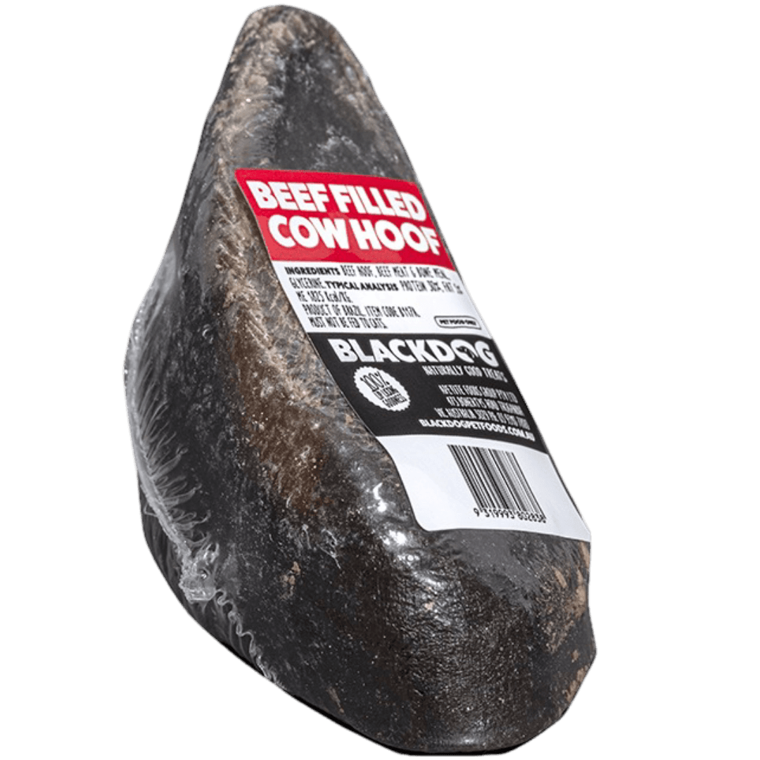 Beef Filled Cow Hoof Dog Treats