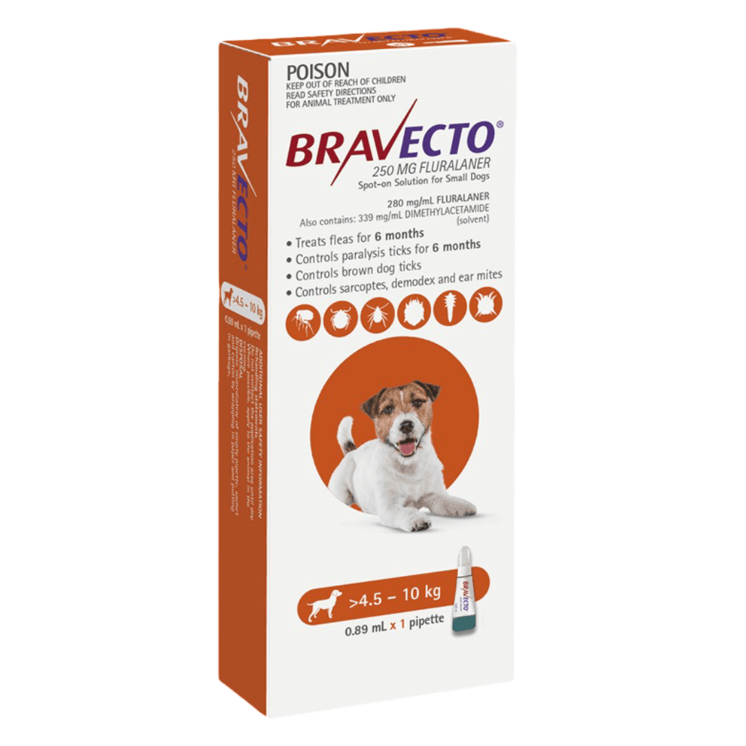 Flea & Tick Spot-On For Dogs Orange