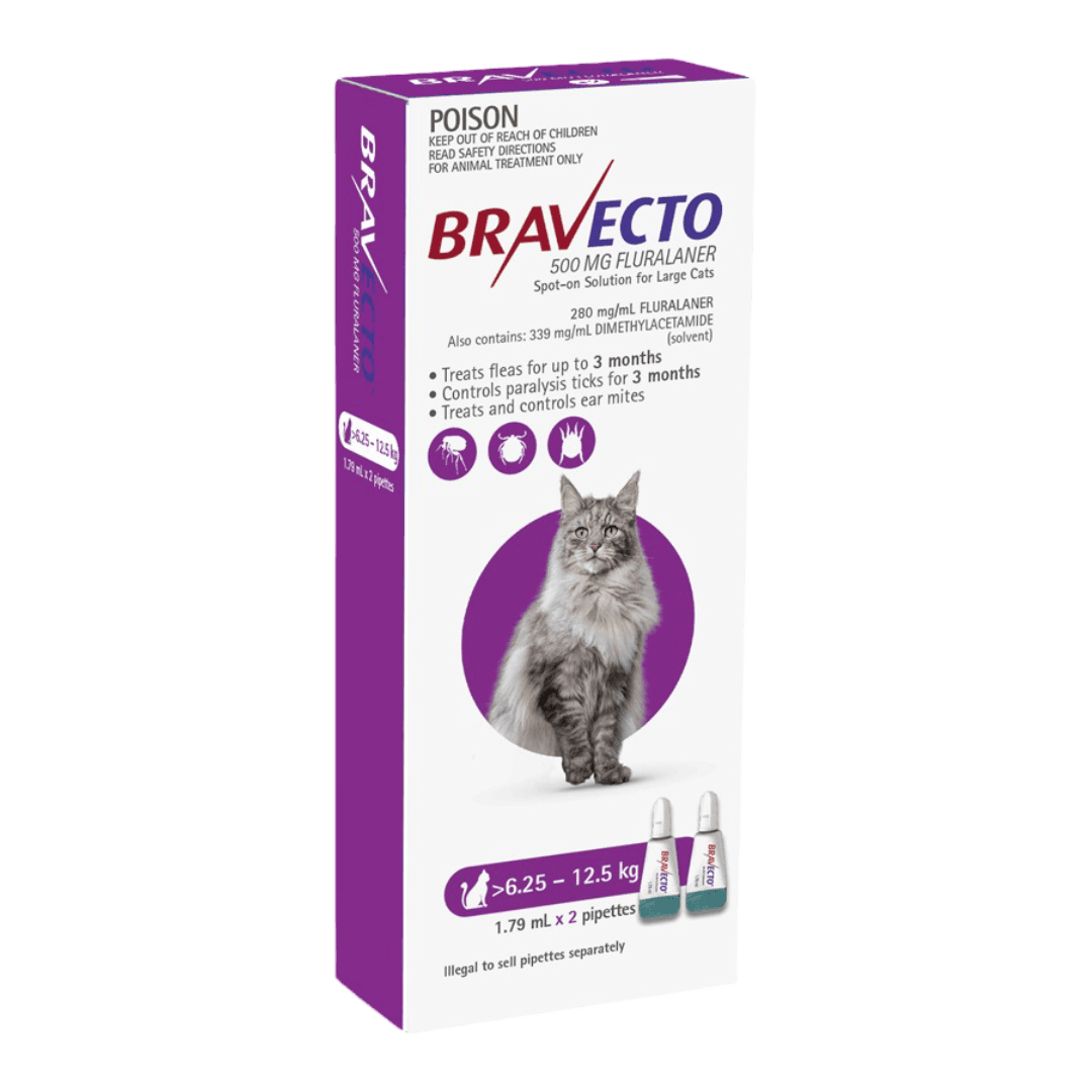 Flea & Tick Spot On For Cats Purple