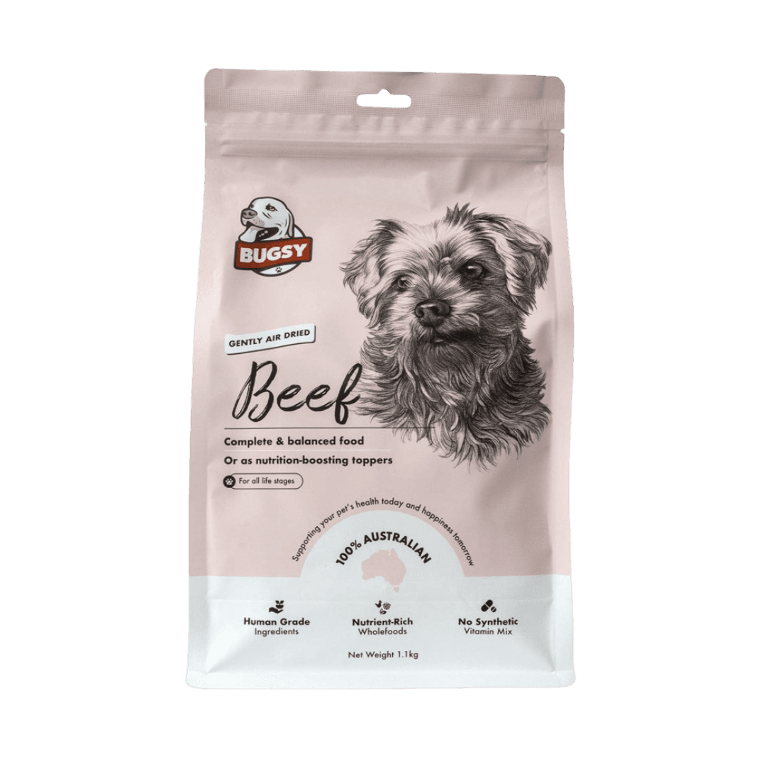 Gently Air Dried Single Protein Beef All Lifestages Dry Dog Food