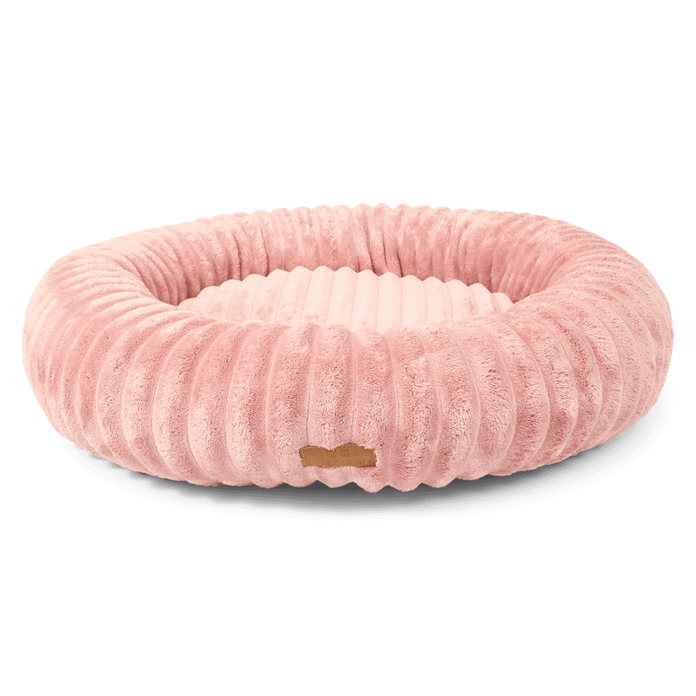 Calming Wide Wale Donut Sofa Bed Mauve Pink