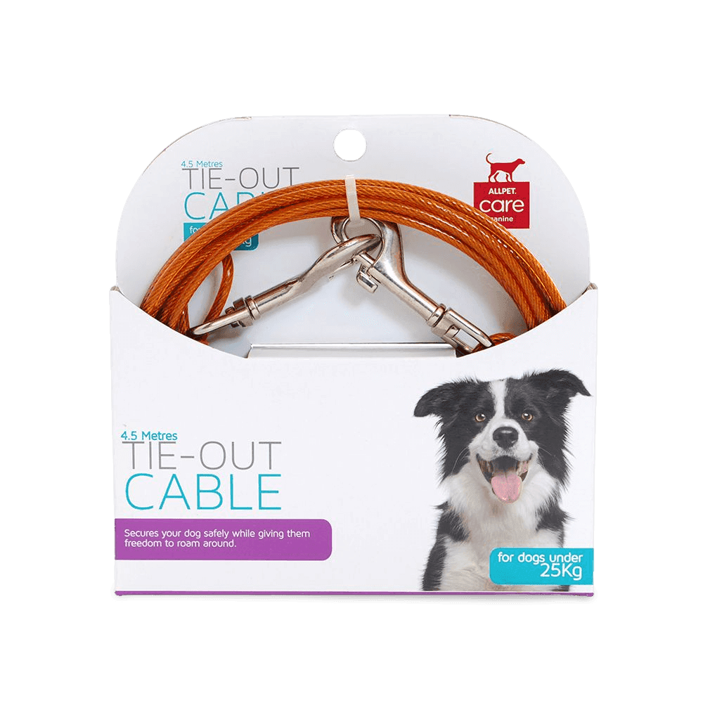 Dog Tieout Cable Medium Weight