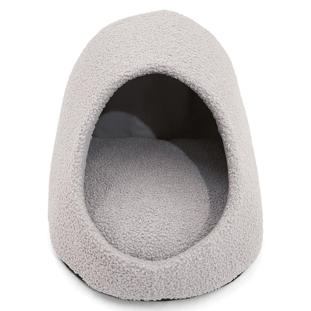 Boucle Cat Cave Grey