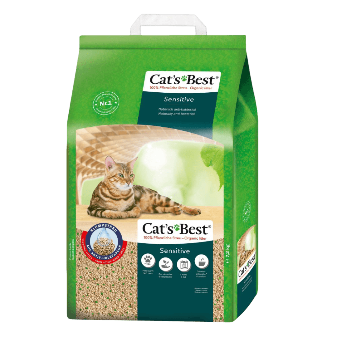 Sensitive Organic Clumping Cat Litter