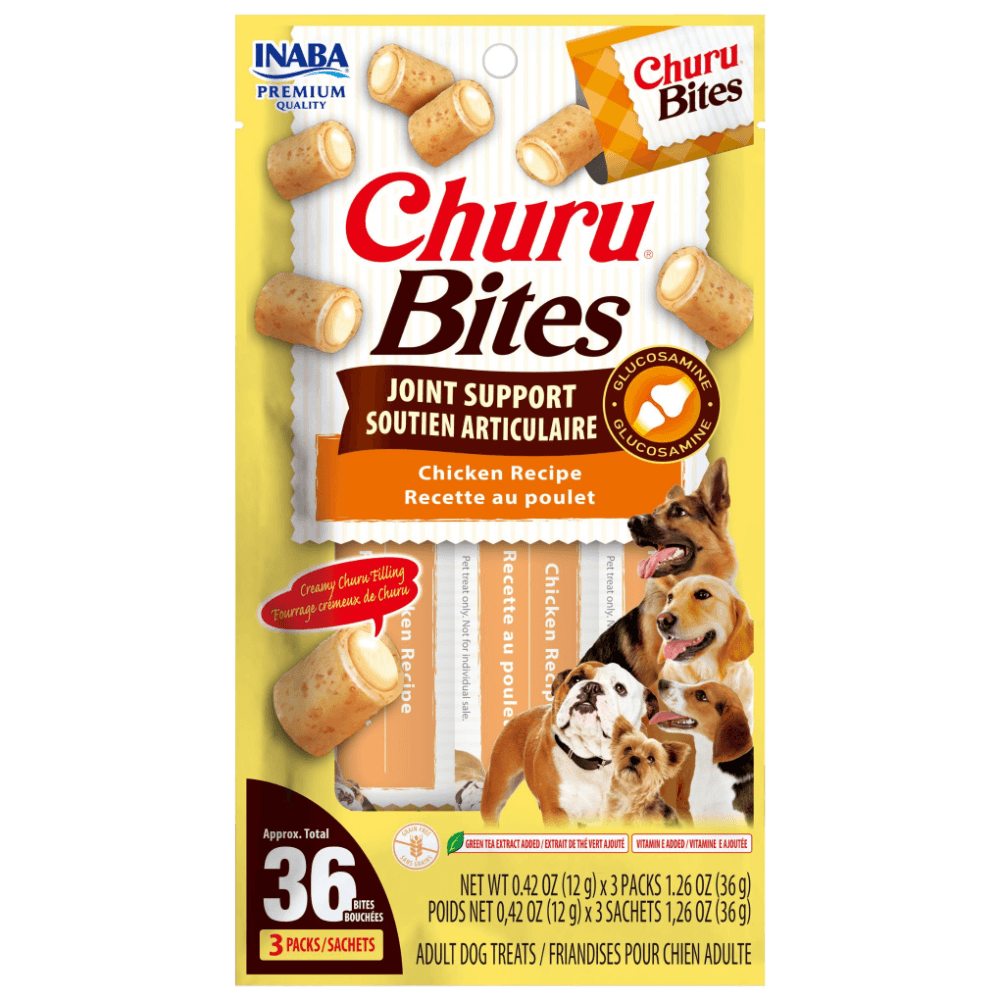 Inaba Churu Bites Joint Support Chicken Recipe Dog Treat