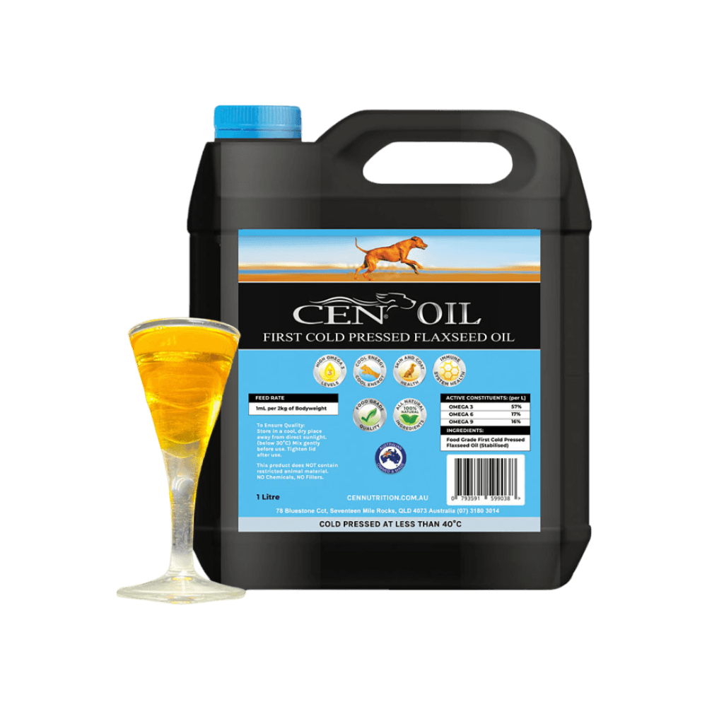 First Cold Pressed Flaxseed Oil for Dogs