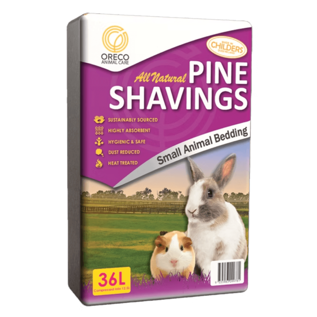Pine Shavings Tiny Bale Small Pet Bedding