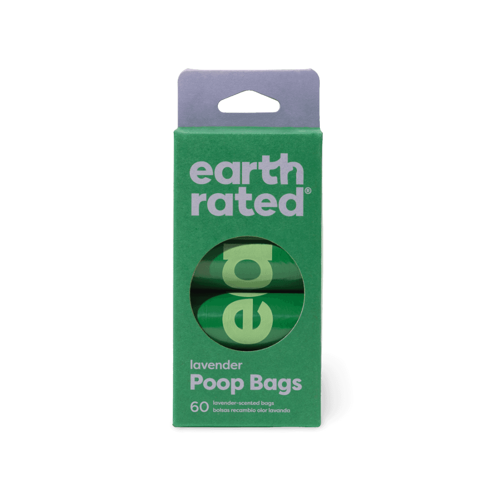 Poo Bags Lavender Scented 65% Recycled Plastic Poo Bags
